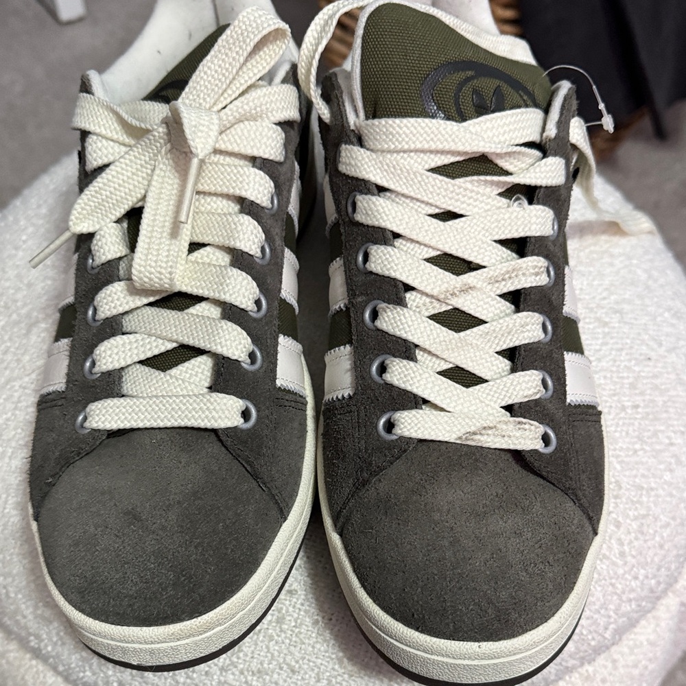 adidas Green and White Women's Sneakers